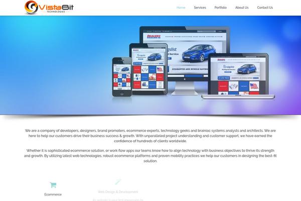 Flipbox theme site design template sample