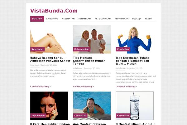 vistabunda.com site used Fashion Blog