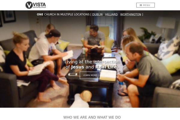 Church-emphasis theme site design template sample