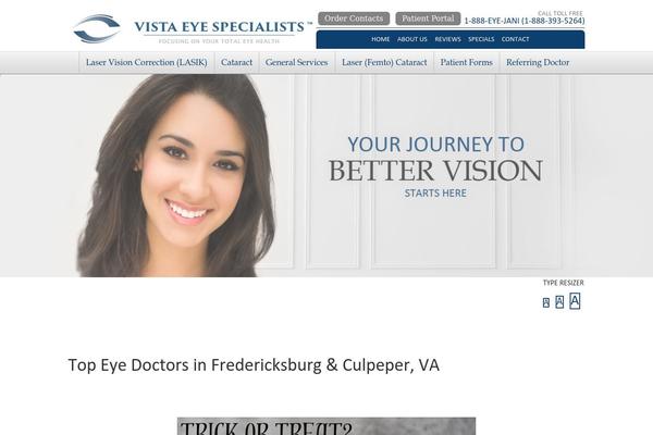Site using Sola Testimonials plugin