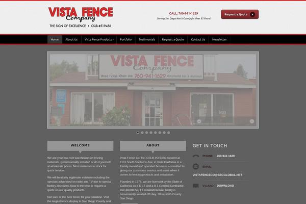 Empire theme site design template sample