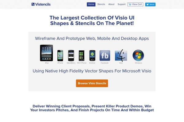 Whitelight theme site design template sample