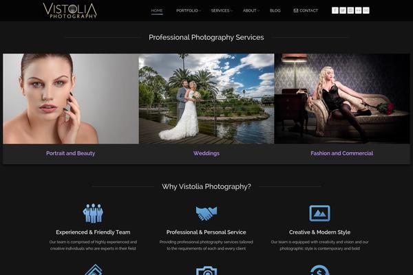 vistolia.com site used Armada
