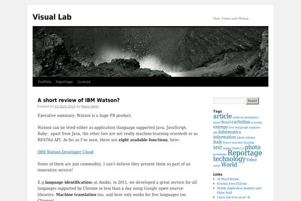 Site using Compact WP Audio Player plugin