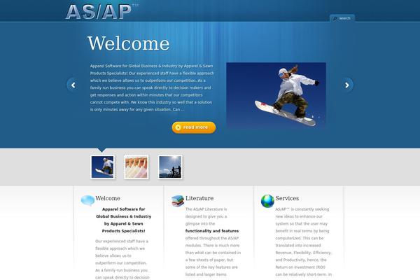 Site using Contact Form 8 plugin