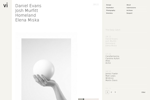 Blankslate Child theme site design template sample