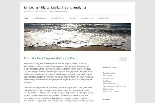 Site using Social Sharing by Danny plugin