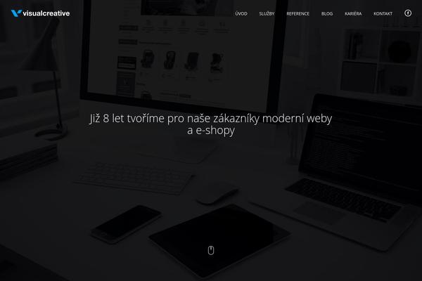 Visual theme site design template sample