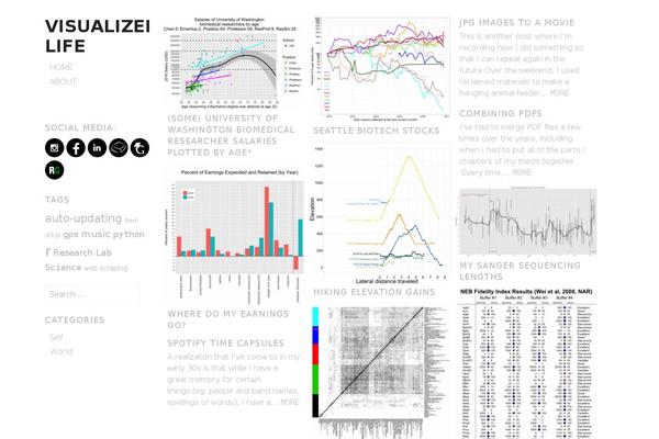 Site using Wp-D3 plugin