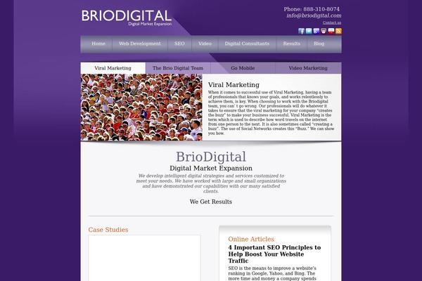 visualmediaimpact.com site used Briodigitaltheme