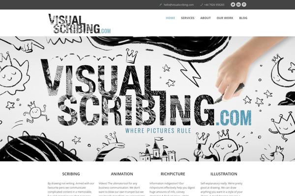 Bigwig theme site design template sample