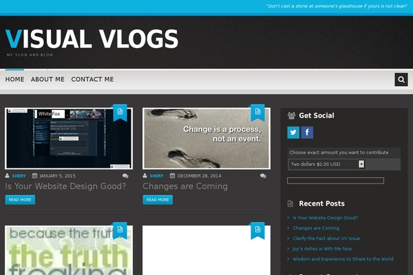 Bueno theme site design template sample