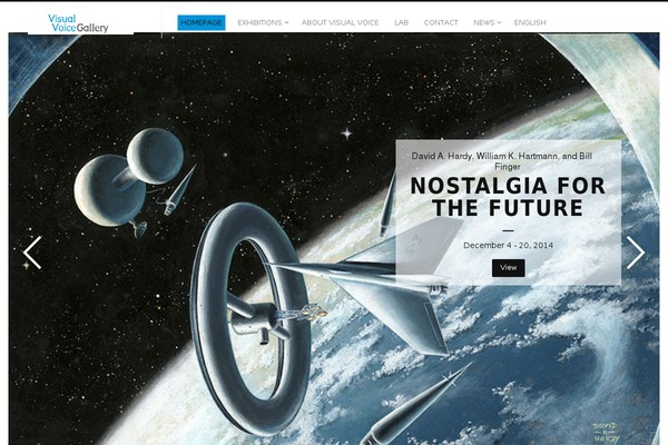 Fluxus theme site design template sample