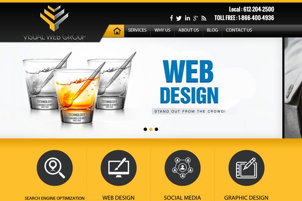 Site using Visual-portfolio plugin