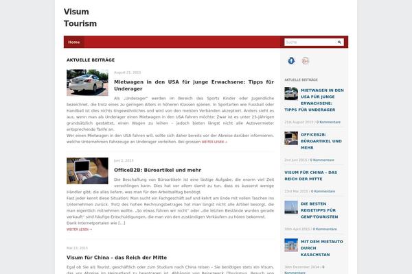Erudito theme site design template sample