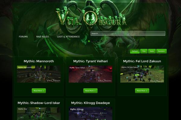Rt_oculus_wp theme site design template sample