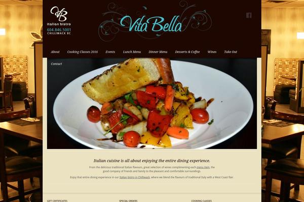 Gusteau theme site design template sample