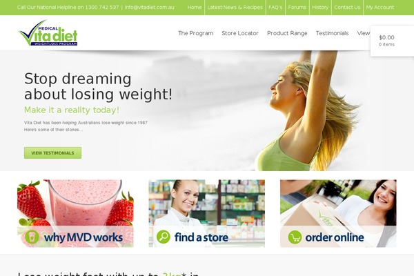Site using Woo-product-slider plugin