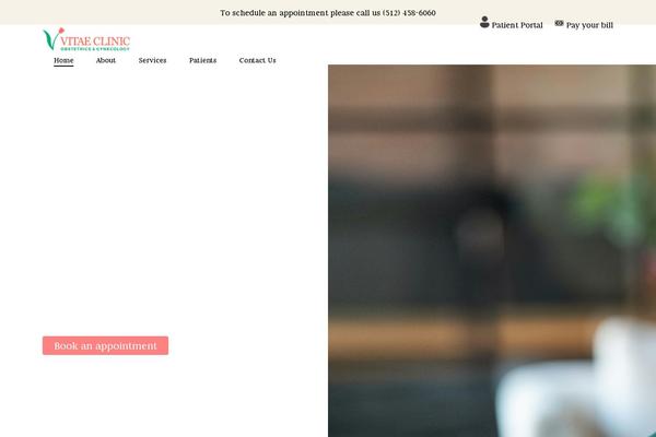 Salient Child theme site design template sample