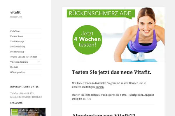 Site using Contact Form plugin
