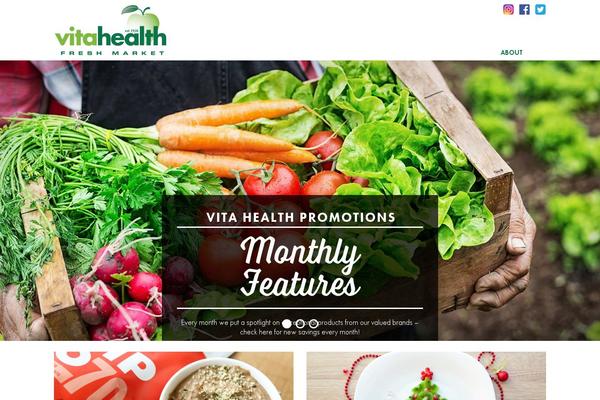 vitahealthstores.ca site used VitaHealth