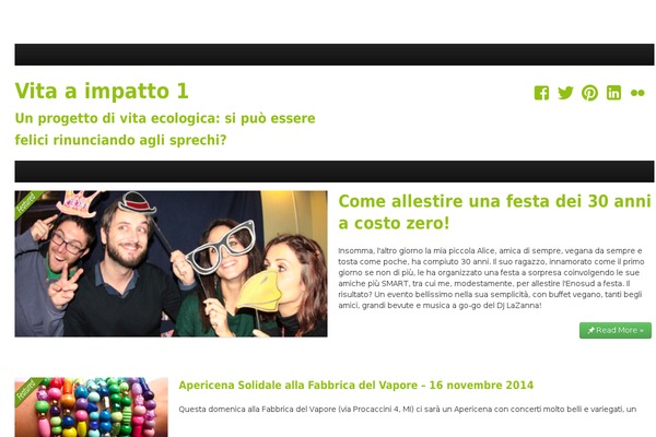 StrapVert theme site design template sample