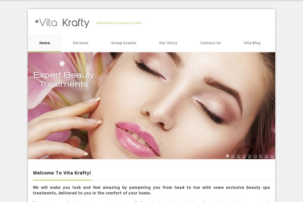 vitakrafty.co.uk site used Krafty