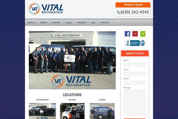 Custom theme site design template sample