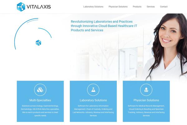 Product theme site design template sample