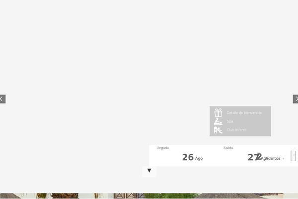 Site using Tp-hotel-booking plugin