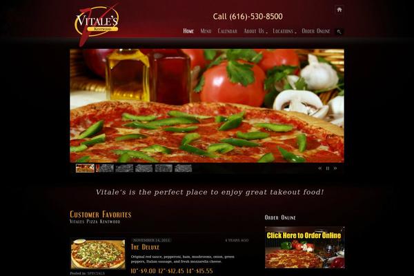 Prestige theme site design template sample