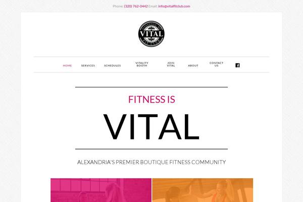 vitalfitclub.com site used Daily Dish Pro