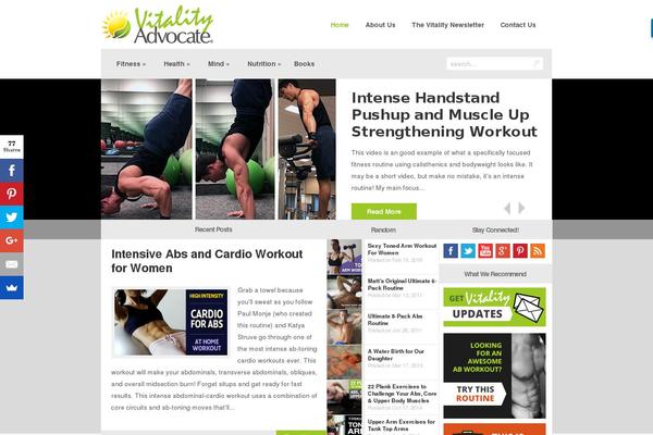 vitalityadvocate.com site used TheSource