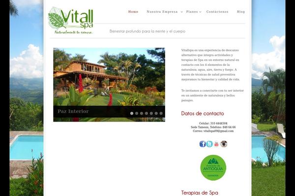 Beauty theme site design template sample