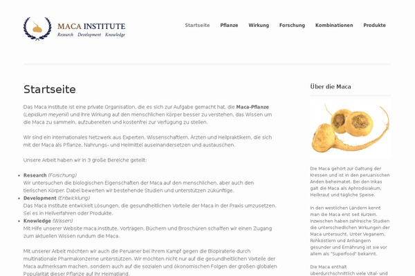 Quince theme site design template sample
