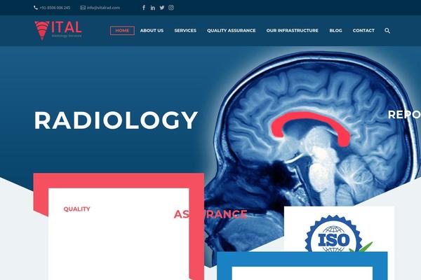 Thegem-elementor theme site design template sample