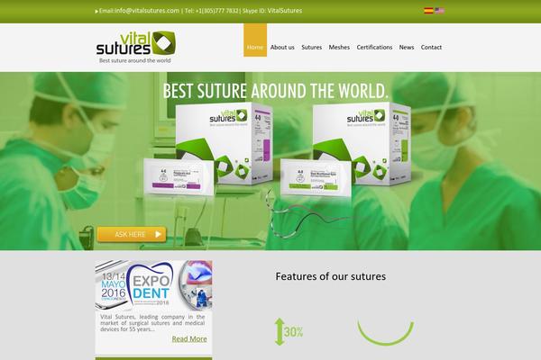 vitalsutures.com site used Vital