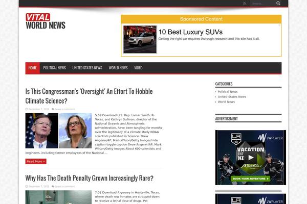 Wpberita theme site design template sample