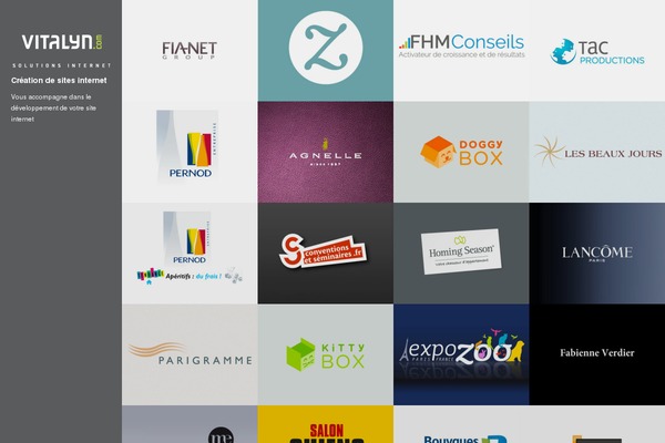 The Agency theme site design template sample