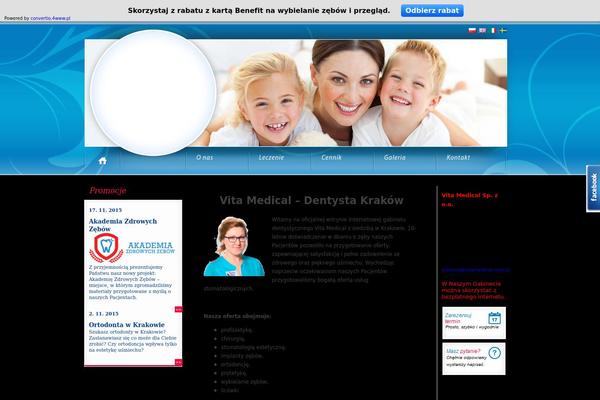 SoulMedic theme site design template sample