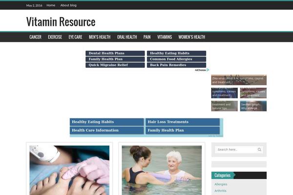 WP FanZone theme site design template sample