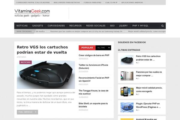 NewsOnline theme site design template sample