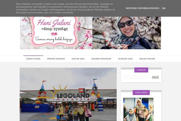 Sastro theme site design template sample