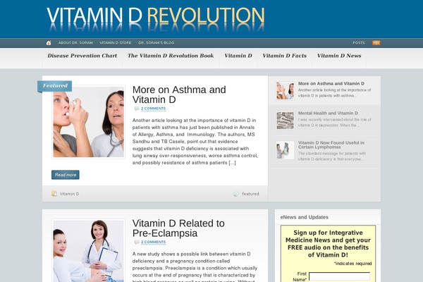 Headlines theme site design template sample