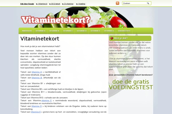 OrganicFood theme site design template sample