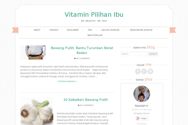 Sugar and Spice theme site design template sample