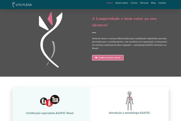 Site using Fusion-builder plugin