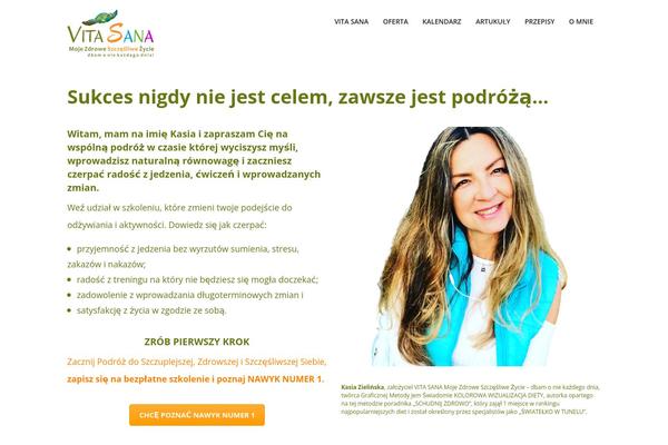 Healthcoach theme site design template sample