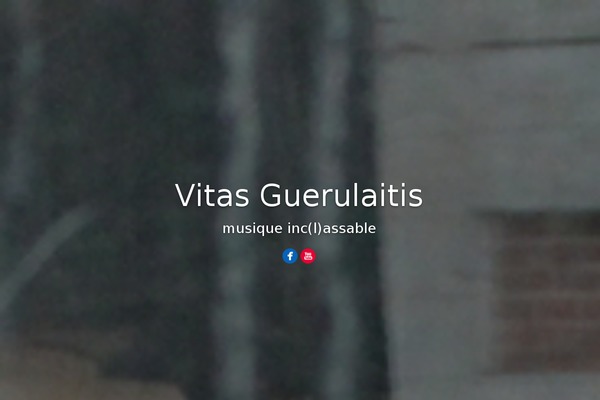 vitasguerulaitis.org site used Parallax