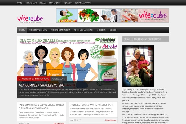 Boulevard theme site design template sample